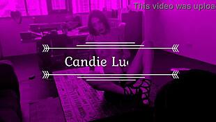 the cute biker brunette with long hair licks her skinny teen friend's wet pussy passionately