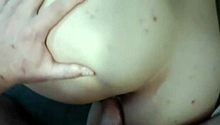 Hot roommate masturbates shaved pussy pov while watching movie bent over big ass