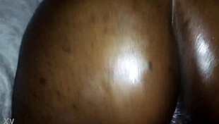 Huge chocolate BBW ass jiggles nonstop!