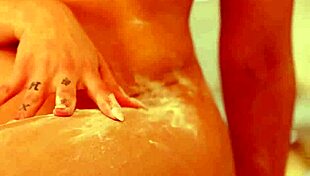 what if sexy milf melissa stratton's big fake tits ripped clothes in kitchen?