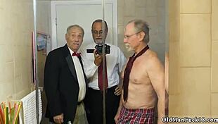 mature dives into first anal trio down the hersey highway cumshot finale