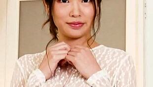 japanese top model so horny in casting interview natural tits