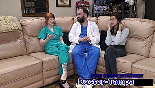 dr tampa grabs ditria rose for wild government roleplay 😈🔥