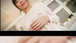 japanese top model so horny in casting interview natural tits