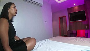 stepmom and stepson share bed leading to wild anal creampie action