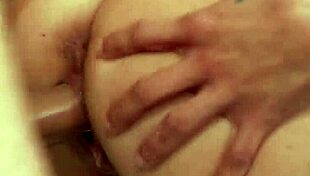 ebony teen slut shares bbc with busty hairy blonde in wild threesome!!