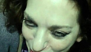 Raven Delivers Sexy Milf Blowjob Ending In Oral Cumshot Creampie