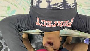 Young Brazilian Ebony Neighbor Craves Cum Before Gym Workout
