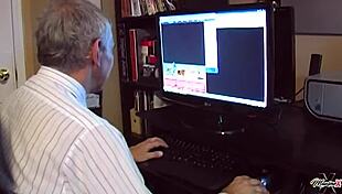 sexy mistress orabella ties up humiliated sub for rough interracial double penetration