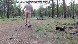 simscristian05 strips naked at campground entrance in sheer outfit jul 27 2025