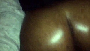 Huge chocolate BBW ass jiggles nonstop!