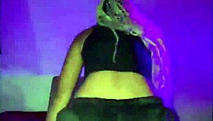 Doesn't my friend's latina wife look hot dancing funk on my bare cock at club?