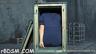 FIRST TIMER BOUND AND TIED IN HARDCORE BDSM SLAVE SEX!