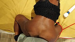 hey milf tied up teased then fucked doggy till she screams!