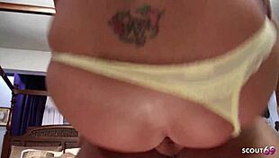 fit big tits cougar wife sneaks huge cock boy for rough cheating when hubby's away