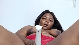 fat ass ebony mara exotic teases pussy in red lingerie full vid