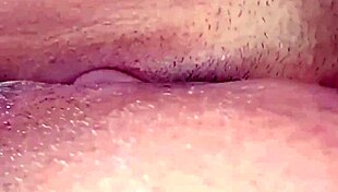 newlywed bride screams in missionary as hubby pounds her close-up on wedding night