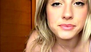 she wakes up horny in bed fingering huge tits pussy till intense squirting orgasm