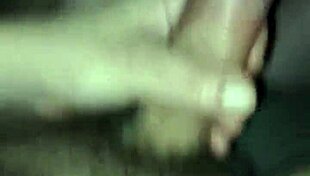 submissive ukrainian milf wife kneels after bath to suck husband's monster cock deep