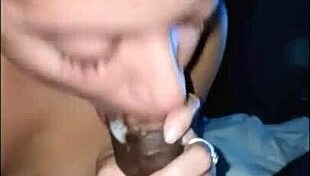 damn this petite middle eastern babe slurps my big black cock so deep and spits everywhere