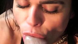 hey f welter sucks director's throbbing cock bts deepthroat cumshot