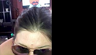 Succulent samantha deepthroats bbc face fucks swallows creamy interracial load