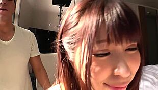 this curvy japanese bbw in cosplay underwear shakes her huge saggy tits and big ass seductively