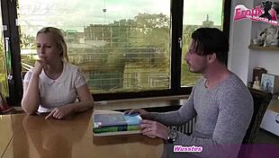 german chubby schoolgirl tempts her strict teacher after class