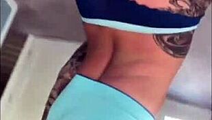 Felicity Feline teases with public flashes compilation