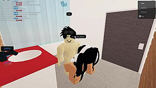 i crave getting fucked hard as slut in roblox condo roleplay game