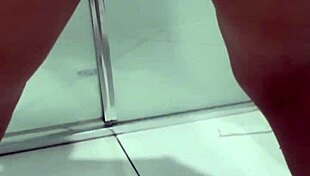 Teen bends over bathroom sink desperate pee squirt unleashing juicy ass thrill