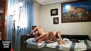 Amateur Couple Fucks Passionately at Home in Coronavirus Quarantine!