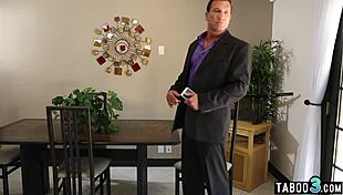 big titted teen jojo kiss... gets pounded in shower by old guy