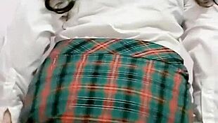 Mexican Schoolgirl Fingers Wet Pussy to Orgasm After Class Big Ass Creampie