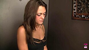 Brunette Olivia Deepthroats Monster Cock In Confessional Gloryhole