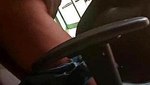 shove my fist deep in blonde sex doll's tight ass outdoors!