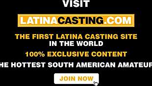 Skinny Latina Teen Bounces Hard on Agent's Monster Cock Bikini