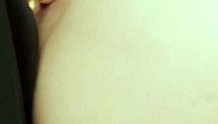 little asian satine summers stretched in tight hole exam