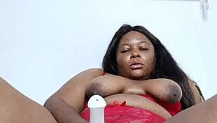 fat ass ebony mara exotic teases pussy in red lingerie full vid