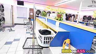 What if hot ebony teen destiny mira fucked you at the laundry?