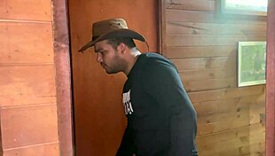 stepdad bends latina stepdaughter over for rough pussy pounding while mom's away