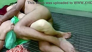 after sucking her boobs, stepbro makes janvi bhabhi's tight pussy squirt all over in wild roleplay