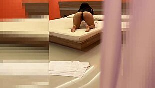 hot stepmom huge ass shakes taking rough doggystyle from monster cock