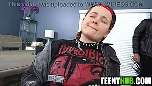 i crave my little stepsis evie blake's petite tits and footjob turning into taboo rocker fuck hell yeah