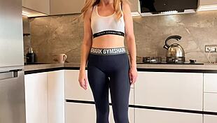 friends horny russian mom catches handjob then rides fucks doggystyle cum on ass