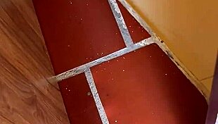 Caught busty stepmom hot in room, she milks all my cum behind his back?