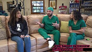 mara luv backstage latex gloves shaved pussy tease second opinion closeup fetish