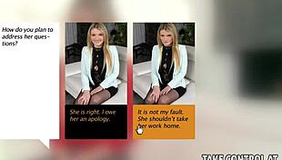 Life Selector Teases Big Tits Bent Over Anal