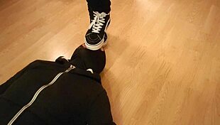 craving to eat from under mistress's dirty vans sneakers?