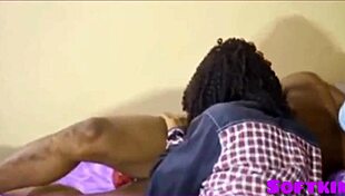 African Couple's Horny Ebony Fuck Fest